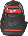 Рюкзак Milwaukee Jobsite Backpack (48228200) (для инструмента, 35 карманов, нейлон 1680D, застежка на липучке, лямки для транспортировки, карман для безопасного хранения ноутбука, наплечный ремень: 2 лямки, черный)