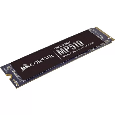 Твердотельный накопитель Corsair. CORSAIR Force MP510 SSD 1920GB, 3D TLC, M.2 (2280), PCIe Gen 3x4, NVMe, R3480/W2700, TBW 3120