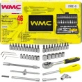 Набор инструмента WMC TOOLS 1/4"DR 46 предметов WMC-2462-5(47789)