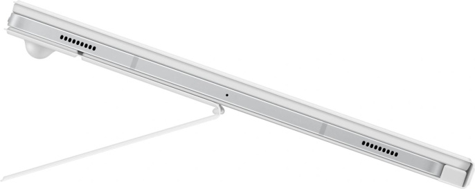 Чехол-клавиатура Samsung Book Cover Keyboard, для  Samsung Galaxy Tab S9+/S9 FE+/S10+, белый [ef-dx825uwrgru]