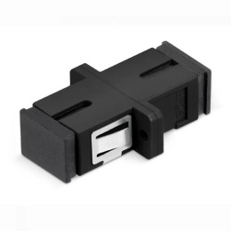 Адаптер оптический проходной SC Cabeus SC-SC-SM-BK одномодовый