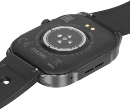 Смарт-часы TECNO Watch 3 Active,  2.04",  черный [w03a]