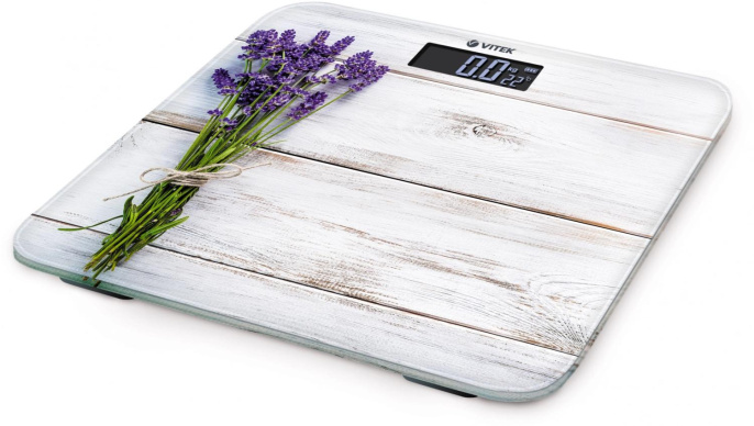 Напольные весы Vitek VT-8083, до 180кг, цвет: рисунок