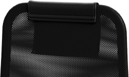 Кресло МЕТТА SU-B-8, сетка, до 120кг, топ-ган, фиксированные подлокотники,  черный