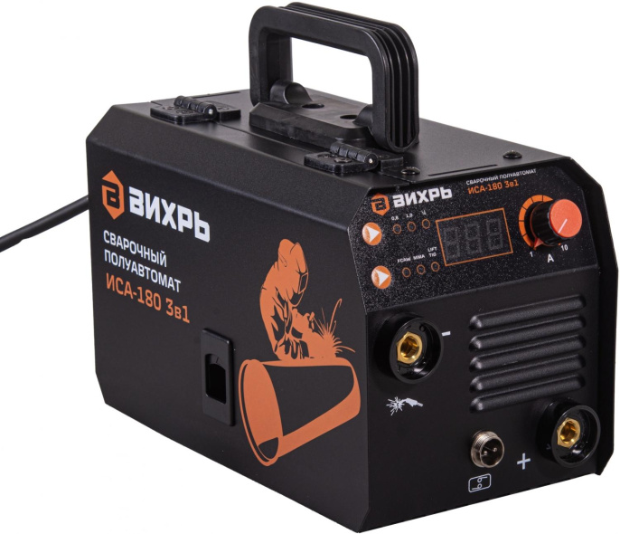 Сварочный полуавтомат Вихрь ИСА-180 3в1, инвертор [65/187]