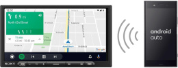 Автомагнитола Sony XAV-AX4000 2DIN 4x55Вт 6.95" 3 ПДУ RDS