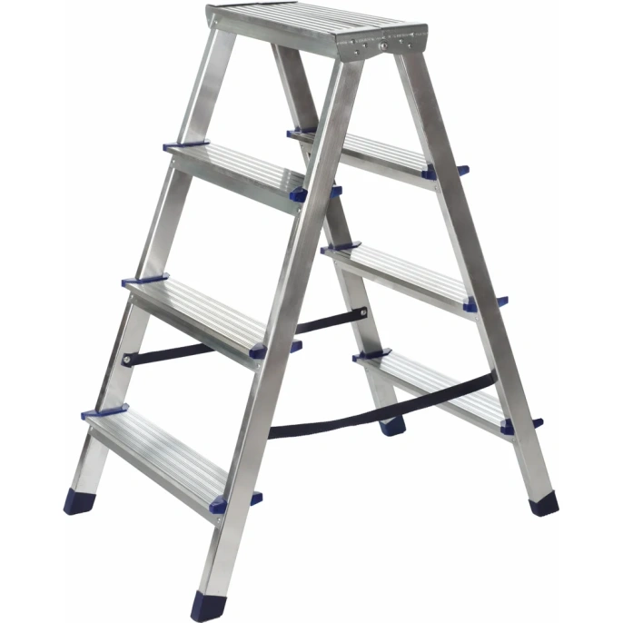 Алюминиевая двухсторонняя стремянка SMARTY Alpha Duo 4 ступени SN026-08