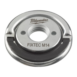 Гайка Milwaukee 4932498607 (универсальная, подходит для всех угловых шлифовальных машин диаметром от ⌀115 до 230 мм, диаметр: 45мм, толщина: 8мм, размер резьбы: М14)