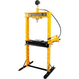 Пресс гидравлический JCB с манометром напольный 12т, раб. высота 10-920мм, раб. ширина: 500мм, ход штока: 175мм JCB-TY12002 60396 (JCB-TY12002(60396))