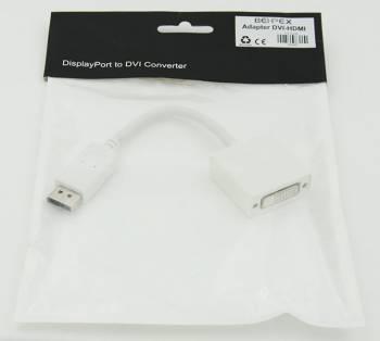 NONAME Переходник DisplayPort m DVI f белый