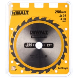 Пильный диск CONSTRUCT (250х30 мм; 24 ATB) DEWALT DT1956
