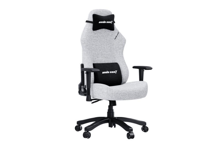 Кресло игровое Anda Seat Luna L Grey Fabric модель AD18