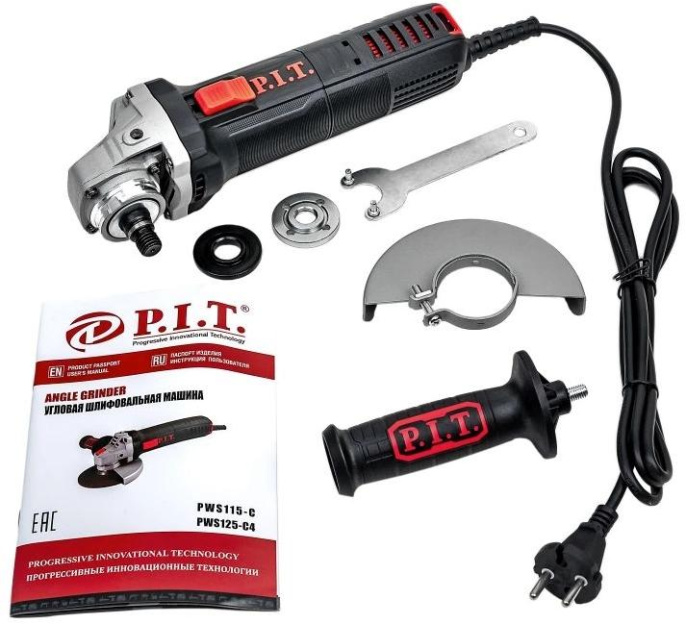 Угловая шлифмашина P.I.T. PWS115-C