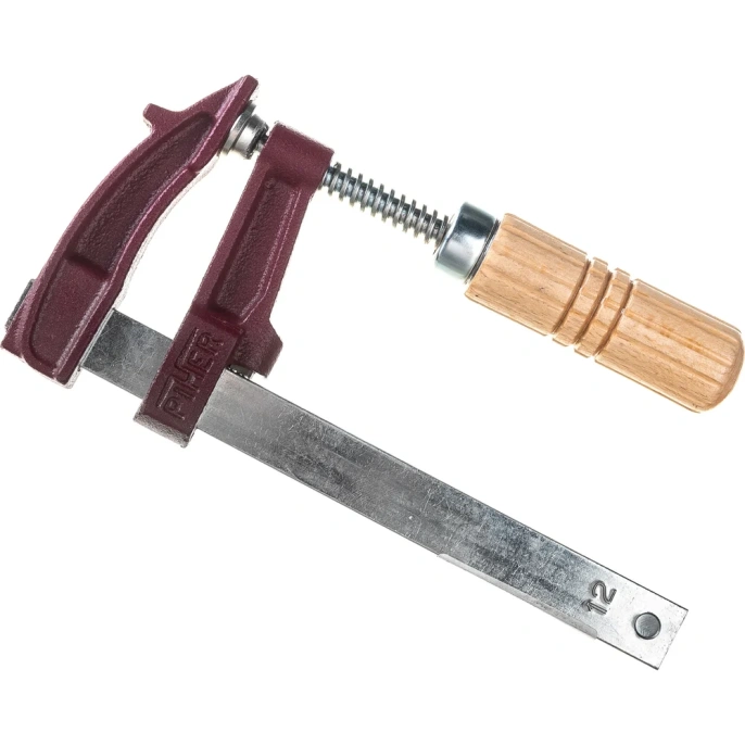 Струбцина с деревянной рукоятью Piher MM 12х7см, 4000N М00005905