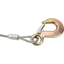 Ручная лебедка с двойным храповым механизмом Gigant 1т, Диаметр троса 11мм, длина троса 2,2м, GEW-20