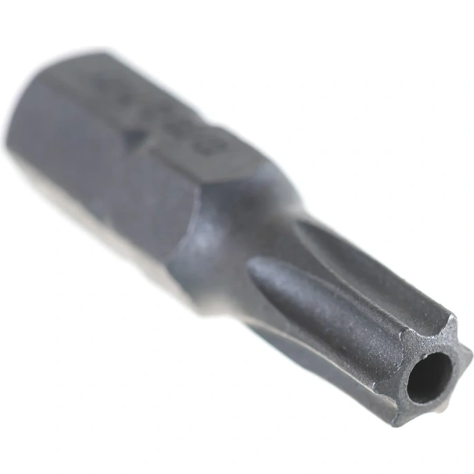 Вставка-бита 1/4"DR T-TORX, T27H, 25 мм Ombra 514827