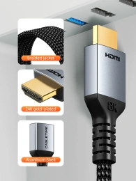 Удлинительный кабель CABLETIME CH17L (CT-HDMF8K-AG2) 2м HDMI 8K60Hz
