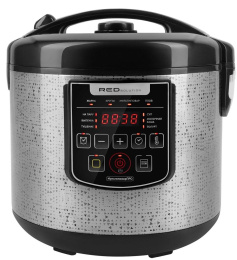 Мультиварка RED SOLUTION RMC-M291, 860Вт, черный/серый
