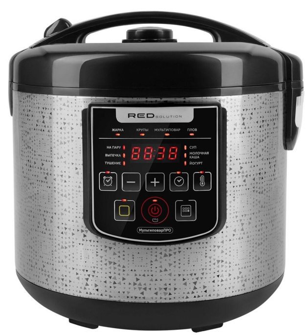 Мультиварка RED SOLUTION RMC-M291, 860Вт, черный/серый