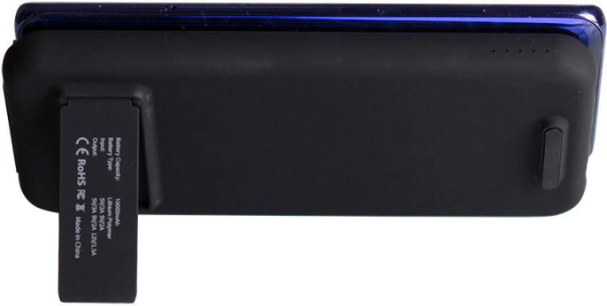 Внешний аккумулятор (Power Bank) Cactus CS-PBFSQT-10000,  10000мAч,  черный
