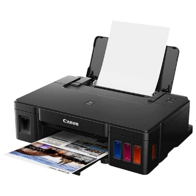 Принтер струйный Canon Pixma G1410 цветная печать, A4, с СНПЧ, черный [2314c009]