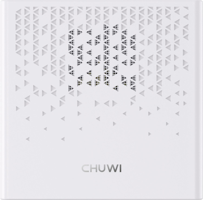 ПК Мини Chuwi UBox Ryzen 5 6600H 3.3 16Gb SSD512Gb 660M Windows 11 Pro 2x2.5GbitEth WiFi BT 90W белый/черный