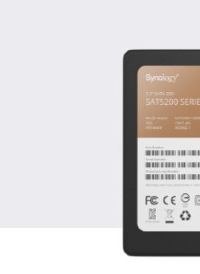 Synology представила SSD корпоративного класса SAT5200 ёмкостью до 3,84 Тбайт