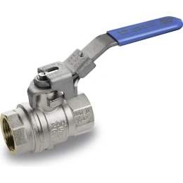 Шаровой кран с выхлопным отверстием в шаре RUB BOLOGNA 1/4 DN8 PN14, ВР-ВР, S.93, ручка S93B00