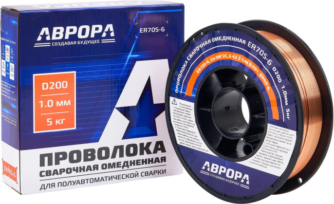 Проволока свар. Aurora ER70S-6 D1мм 5000гр 40990