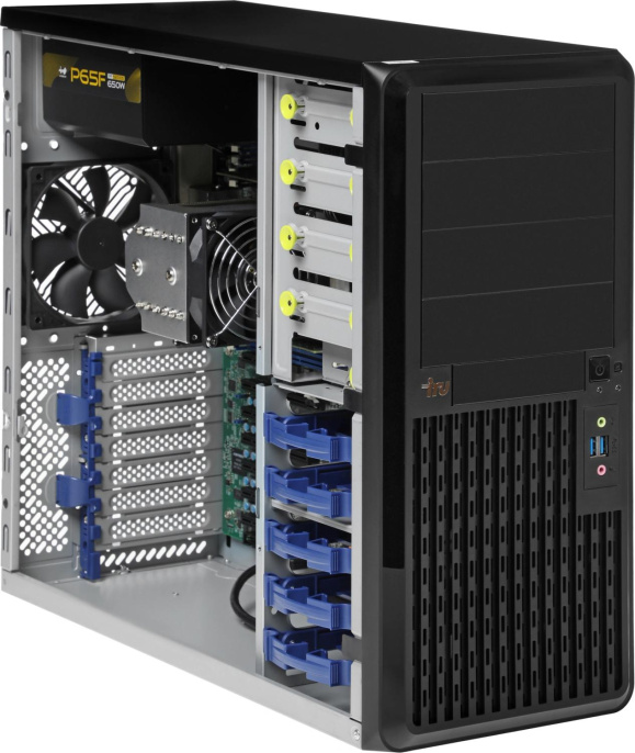 Сервер IRU Rock W9105P 1x4116 1x16Gb 1x500Gb M.2 SSD C621 AST2500 2x1Gb/s 1x550W w/o OS 2158432