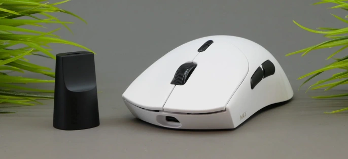 Мышь беспроводная/проводная Rapoo VT7 Max DM белый