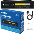 Коммутатор Netis ST106PDI-2-43 L2 6x100Мбит/с 4PoE 43W неуправляемый