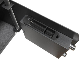 Сейф мебельный LockSworth VS4521 взломостойкий встраиваемый 250x350x250мм электронный/ключевой