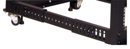 Стойка двухрамная Lanmaster (TWT-RACK2-42U-ADJ) 42U 480ммX560мм 1000кг черный