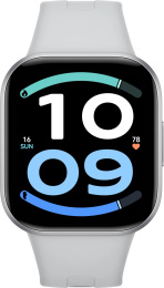 Смарт-часы Xiaomi Redmi Watch 6 Active 1.85" AMOLED корп.серебристый рем.серый (BHR09CXGL)