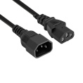Кабель питания ExeGate Power EC-10P-C13- C14/3x1.0Cu IEC 320 C13 - IEC 320 C14, VDE-250V-3*1.0mm2, медь, черный, 10A, 10м EP280634RUS