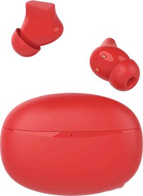 Беспроводные наушники Venso VT-209 (красные) (внутриканальные, портативные, Bluetooth 5.1, 15-20000 Гц, время работы 6 ч, с кейсом 35 ч) 2091220220005