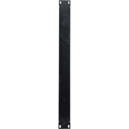 Cabeus SH-J019-1U-BK Заглушка (Фальш-Панель) 19" 1U, цвет черный (RAL 9004)