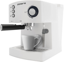 Кофеварка рожковая Polaris PCM 1527E Adore Crema 850Вт серый
