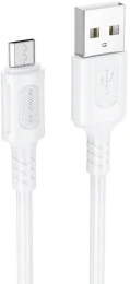 BOROFONE BX111/ USB кабель Micro/ 1m/ 2.4A/ White (B-15073)