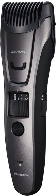 Машинка для стрижки Panasonic ER-GB80 серебристый насадок в компл:3шт