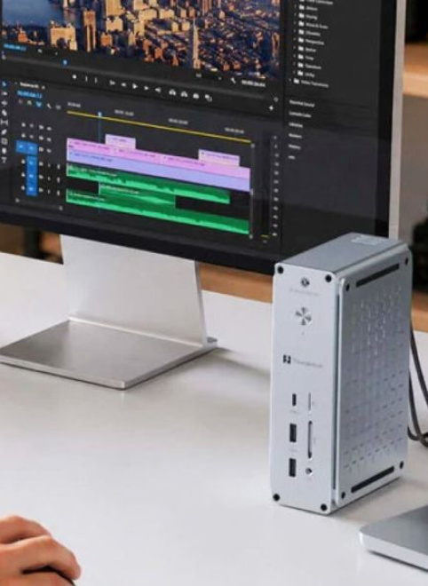 Keychron выпустила свою первую 14-портовую док-станцию с Thunderbolt 5
