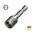 Ключ-насадка магнитная NUT SETTER 20 шт; 10x48 мм; упаковка ПВХ NOX 551020