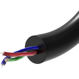 Кабель Vention аудио Jack 3,5 mm M/Jack 3,5 mm M угол 90 - 1м Черный BAKBF-T