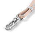Зарядный кабель - ремень через плечо Satechi OntheGo Crossbody Lanyard Cable 60W. Длина: 1.5м. Цвет: пыльно-розовый (ST-LOTGLR)