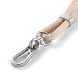 Зарядный кабель - ремень через плечо Satechi OntheGo Crossbody Lanyard Cable 60W. Длина: 1.5м. Цвет: пыльно-розовый (ST-LOTGLR)