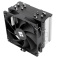 Кулер для процессора/ CPU Cooler Thermalright Burst Assassin 120 SE 4-pin PWM, 148mm, Al/Cu, 6x6mm, 1x120mm, 66.17CFM, 25.6dBA, 1550RPM, S: 1851/1700/1200/115X, AM5/AM4, silver, black (BA120-SE)
