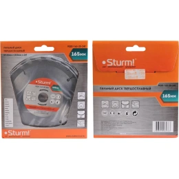 Диск пильный по дереву 165х20 мм; 24T Sturm 9020-165-20-24T