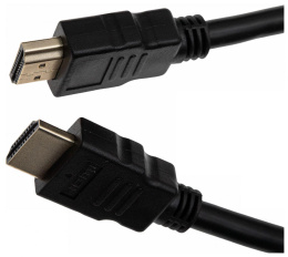 Кабель аудио-видео Cactus CS-HDMI.1.4-7,  HDMI (m) -  HDMI (m),  ver 1.4,  7м, GOLD,  черный