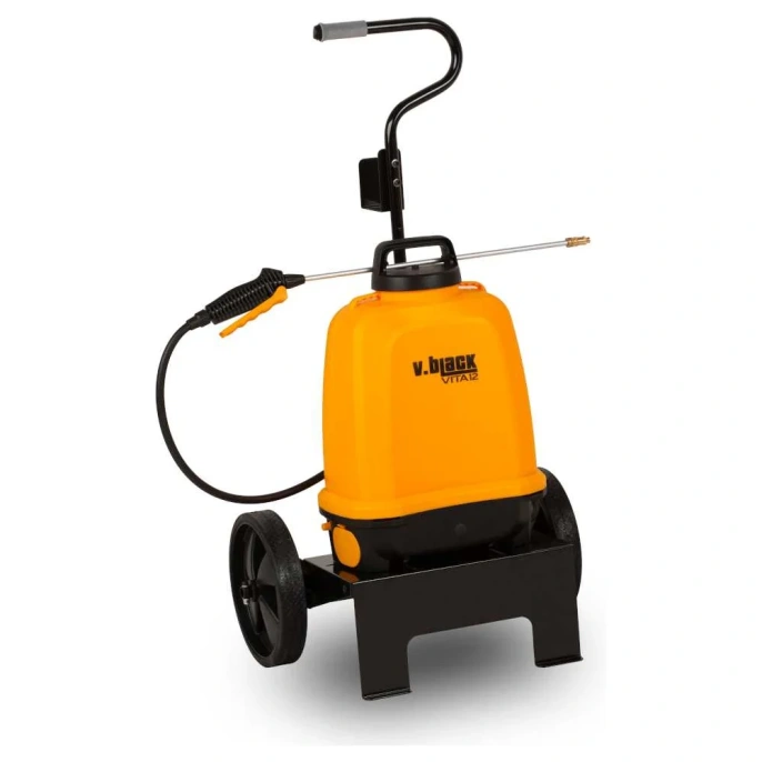 Колесный аккумуляторный опрыскиватель Volpi originale V.Black Vita 12 CAR 23VBC12